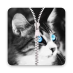 Logo of Cat Zipper Lock Screen android Application 